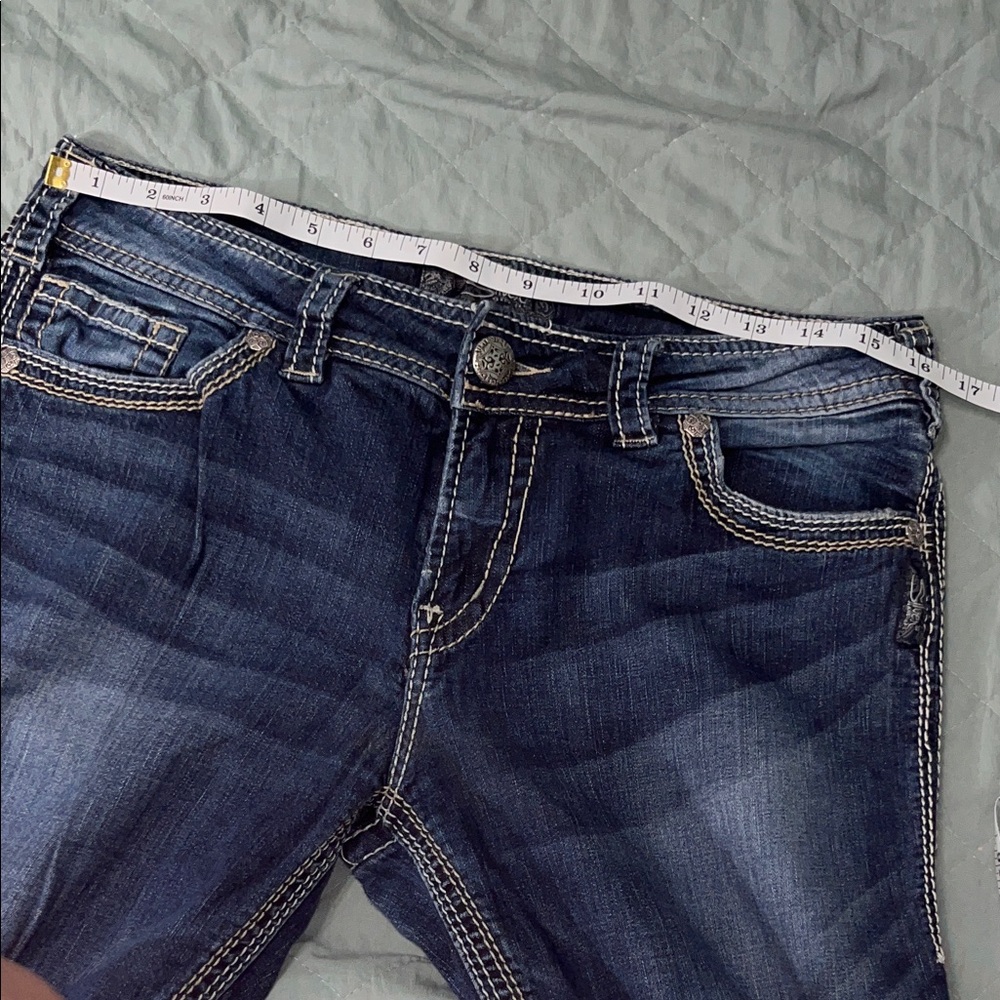 Silver Jeans Co. Suki Surplus Capri W31 - Picture 7 of 8